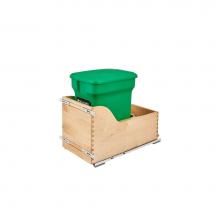 Rev-A-Shelf 4WCSC-CKGR-1 - Wood Pull Out Compost Container w/Soft Close
