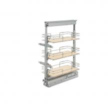 Rev-A-Shelf 5225-09-MP - Base Cabinet Solid Bottom Pull Out Organizer w/Soft Close