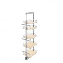 Rev-A-Shelf 5258-14-MP - Adjustable Solid Surface Pantry System for Tall Pantry Cabinets