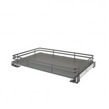 Rev-A-Shelf 5330-33BCSCFL-FOG - Solid Surface Pull Out Organizer Shelf w/Soft Close