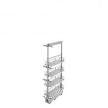 Rev-A-Shelf 5343-08-GR - Adjustable Solid Surface Pantry System for Tall Pantry Cabinets