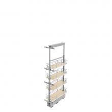 Rev-A-Shelf 5343-08-MP - Adjustable Solid Surface Pantry System for Tall Pantry Cabinets