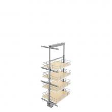 Rev-A-Shelf 5343-16-MP - Adjustable Solid Surface Pantry System for Tall Pantry Cabinets