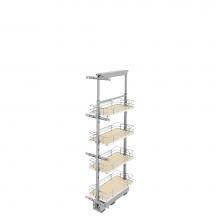 Rev-A-Shelf 5350-10-MP - Adjustable Solid Surface Pantry System for Tall Pantry Cabinets