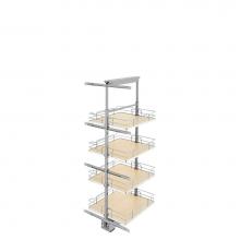 Rev-A-Shelf 5350-19-MP - Adjustable Solid Surface Pantry System for Tall Pantry Cabinets