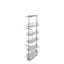 Rev-A-Shelf 5358-10-GR - Adjustable Solid Surface Pantry System for Tall Pantry Cabinets
