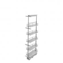 Rev-A-Shelf 5358-08-GR - Adjustable Solid Surface Pantry System for Tall Pantry Cabinets