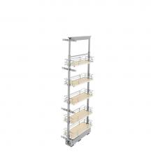 Rev-A-Shelf 5358-08-MP - Adjustable Solid Surface Pantry System for Tall Pantry Cabinets