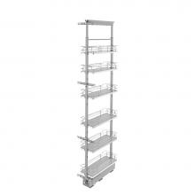 Rev-A-Shelf 5373-08-GR - Adjustable Solid Surface Pantry System for Tall Pantry Cabinets
