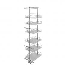 Rev-A-Shelf 5373-16-GR - Adjustable Solid Surface Pantry System for Tall Pantry Cabinets