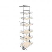 Rev-A-Shelf 5373-16-MP - Adjustable Solid Surface Pantry System for Tall Pantry Cabinets