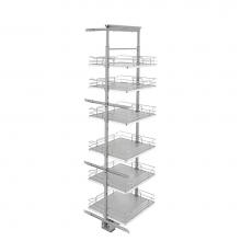 Rev-A-Shelf 5373-19-GR - Adjustable Solid Surface Pantry System for Tall Pantry Cabinets