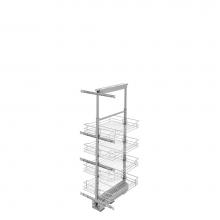 Rev-A-Shelf 5743-16-CR-1 - Adjustable Pantry System for Tall Pantry Cabinets