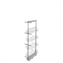 Rev-A-Shelf 5750-10-CR-1 - Adjustable Pantry System for Tall Pantry Cabinets