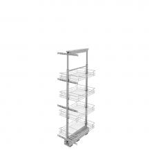 Rev-A-Shelf 5750-14-CR-1 - Adjustable Pantry System for Tall Pantry Cabinets