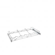 Rev-A-Shelf 5WBR-24CR-1 - Deluxe Pull Out Wine Rack for Custom Walk-In Pantry Cabinet Storage