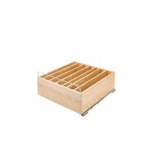 Rev-A-Shelf 4CDS-24SC-1 - Wood Base Cabinet Pull Out Casserole Dish w/Soft Close
