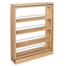 Rev-A-Shelf 432-BF-6C - Wood Base Filler Pull Out Organizer for New Kitchen Applications