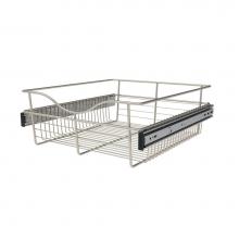 Rev-A-Shelf CB-182007SN-1 - 18'' W Closet Basket for Custom Closet Systems