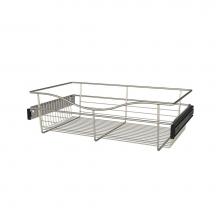 Rev-A-Shelf CB-241407SN-1 - 24'' W Closet Basket for Custom Closet Systems