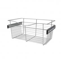 Rev-A-Shelf CB-241411CR-1 - 24'' W Closet Basket for Custom Closet Systems