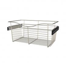 Rev-A-Shelf CB-241411SN-1 - 24'' W Closet Basket for Custom Closet Systems