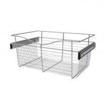 Rev-A-Shelf CB-241611CR-1 - 24'' W Closet Basket for Custom Closet Systems