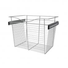 Rev-A-Shelf CB-241618CR-1 - 24'' W Closet Basket for Custom Closet Systems