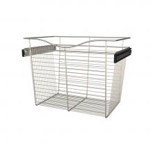 Rev-A-Shelf CB-241618SN-1 - 24'' W Closet Basket for Custom Closet Systems