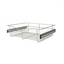 Rev-A-Shelf CB-242007SN-1 - 24'' W Closet Basket for Custom Closet Systems