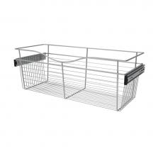 Rev-A-Shelf CB-301211CR-1 - 30'' W Closet Basket for Custom Closet Systems