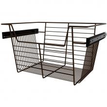 Rev-A-Shelf CBSL-181410BZ-1 - 18'' W Closet Basket for Custom Closet Systems