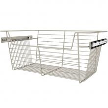 Rev-A-Shelf CBSL-241410SN-1 - 24'' W Closet Basket for Custom Closet Systems
