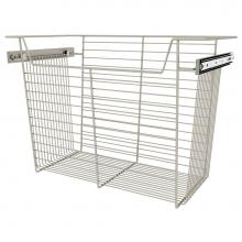 Rev-A-Shelf CBSL-241417SN-1 - 24'' W Closet Basket for Custom Closet Systems