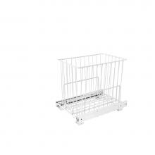 Rev-A-Shelf HRV-1215 S - Steel Wire Pull Out Hamper for Vanity/Closet Applications
