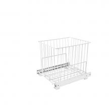 Rev-A-Shelf HRV-1515 S - Steel Wire Pull Out Hamper for Vanity/Closet Applications