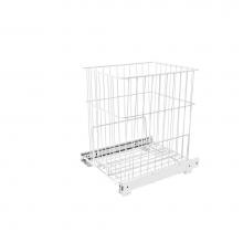 Rev-A-Shelf HRV-1520 S - Steel Wire Pull Out Hamper for Vanity/Closet Applications