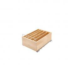 Rev-A-Shelf 4CDS-18SC-1 - Wood Base Cabinet Pull Out Casserole Dish w/Soft Close