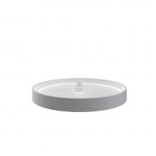 Rev-A-Shelf LD-2061-18BM-11-1 - Polymer Full Circle 1-Shelf Lazy Susan w/Bottom Mount Hardware for Corner Wall Cabinets