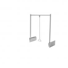 Rev-A-Shelf CPDRSL-48SC - Adjustable and Trim to Fit Pull Down Closet Rod for Custom Closet Systems