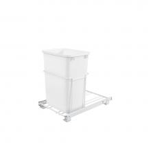 Rev-A-Shelf RV-18PB-1 - White Steel Pull Out Waste/Trash Container