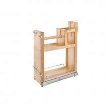 Rev-A-Shelf 448PTH-BCSC-8C - Wood Base Cabinet Paper Towel Pull Out Organizer w/Soft Close