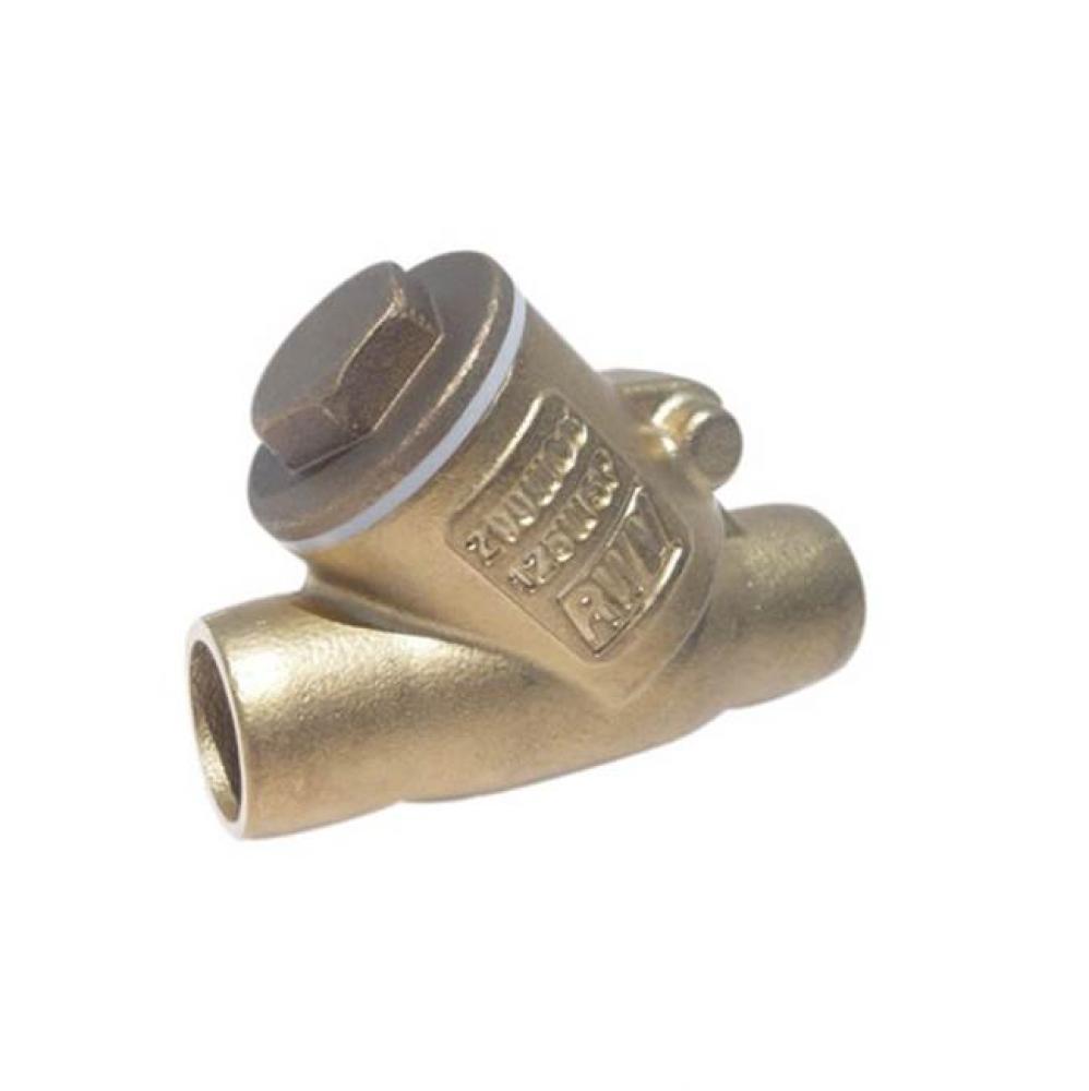 3/4 IN 125# WSP,  200# WOG,  Brass Body,  Solder Ends