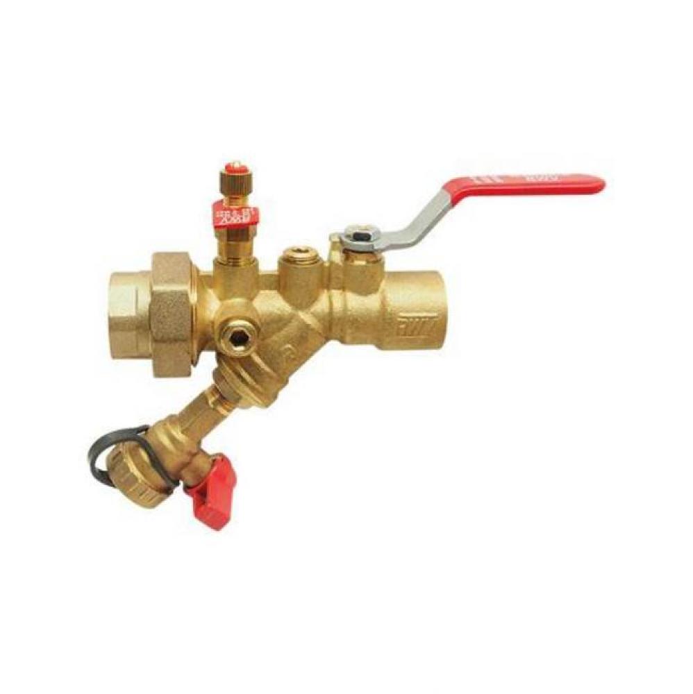 Dzr Combo Strainer Ball Valve Fxu 1