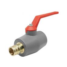 Red-White Valve 670779713014 - Low Lead Pp-Rct Grey Ball Socketx F1960 Pex 1''