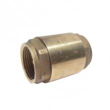 Red-White Valve 670779215068 - 1 IN 200# WOG,  Forged Brass Body,  Threaded Ends,  Spring Loaded