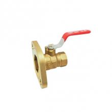 Red-White Valve 670779700229 - 3/4 IN 600# Pump Flange Ball Valve,  Rotating Flange Design,  FNPT x Flange