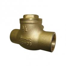 Red-White Valve 670779708324 - 2-1/2 IN 200# WOG,  Bronze Body,  Solder Ends,  Horizontal
