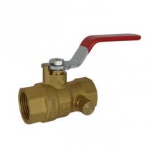 Red-White Valve 670779708980 - Low Lead Brass F/Port W/Drain