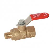 Red-White Valve 670779582023 - 1/4 fnpt x 1/8 mnpt IN 150# WSP,  600#WOG,  1/4'' FNPT x 1/8''MNPT,  Forged Br